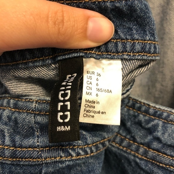 Divided H&M Denim Overall Skirt - Picture 5 of 6